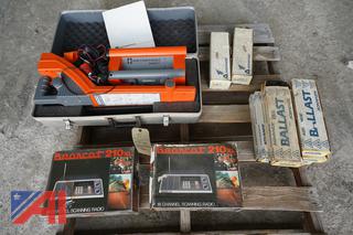 (Lot) Line Locator, Bearcat Scanners & Ballast